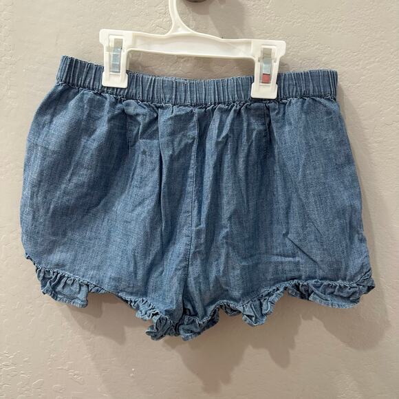 Crewcuts Chambray Ruffle Shortd - Picture 4 of 5